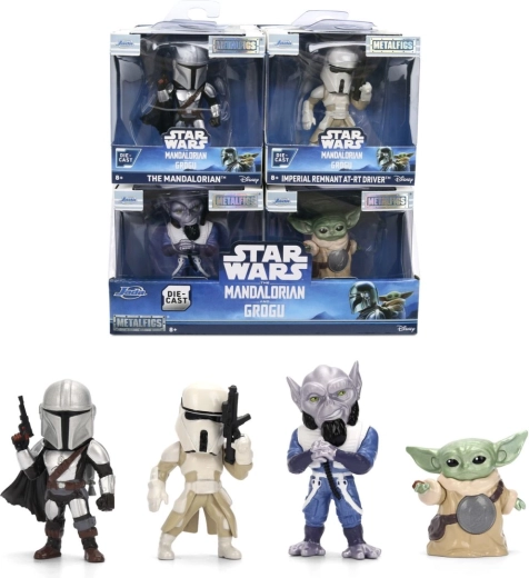 Metalowa figurka Star Wars The Mandalorian 6,5 cm - 1 sztuka