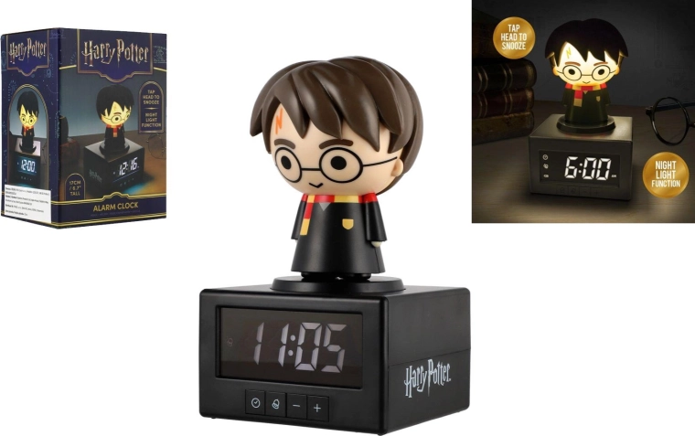 Świecący cyfrowy budzik Harry Potter Paladone