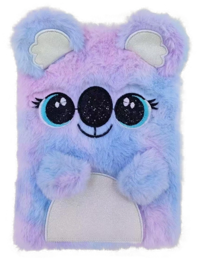 Pluszowy pamiętnik z koalą i zamkiem