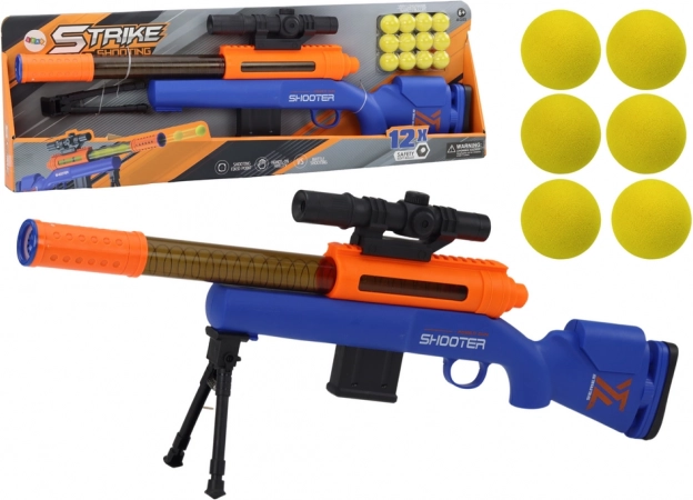 Duży stojak na lunetę Softball Blue