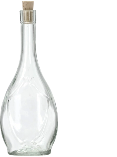 Szklana butelka Ikona 500 ml z korkowym zamknięciem