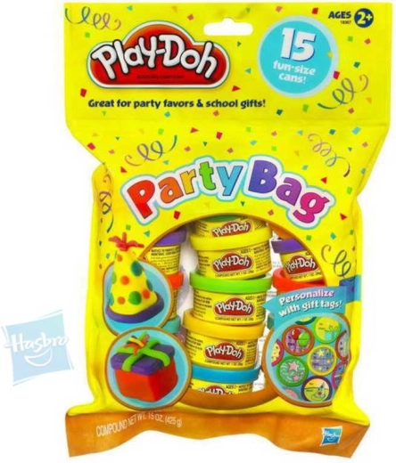 Play-Doh imprezowa torebka z 15 kubeczkami ciastoliny - 15 szt.