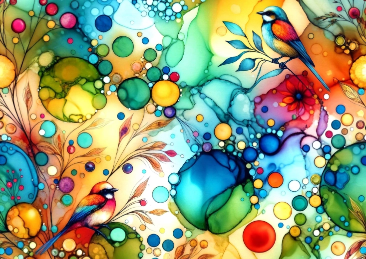Enjoy Puzzle Piękno ptaków 1000 elementów