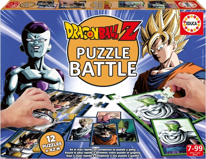 Puzzle bitwa DRAGON BALL Z 12×42 elementów EDUCA