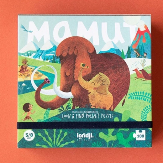 Puzzle Londji mamut (100 elementów)