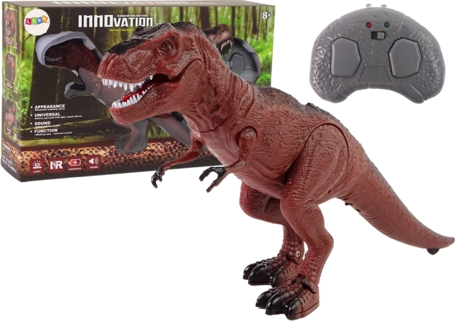 Zdalnie sterowany Tyrannosaurus Rex na baterie z dźwiękiem