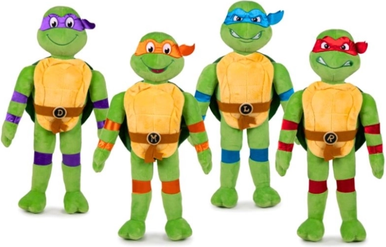 Retro pluszowe NINJA ŻÓŁWIE