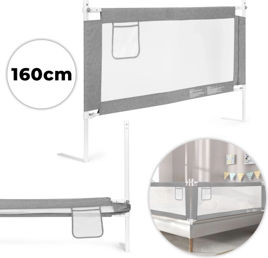 Barierka do łóżka 160 cm dla dzieci ECOTOYS