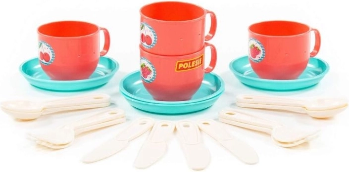 Dziecięcy zestaw naczyń Minutka dla 4 osób, 20 elementów