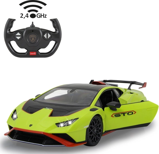 Zdalnie sterowany samochód JAMARA Lamborghini Huracán STO 1:14 zielony