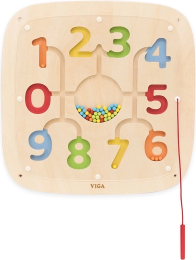 Viga Toys magnetyczna tablica edukacyjna z cyframi