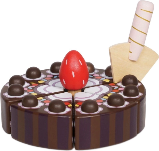 Drewniany czekoladowy tort Le Toy Van