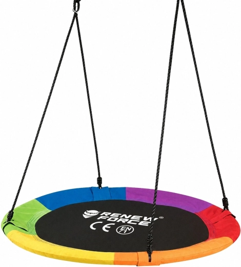 Ogrodowa huśtawka typu „bocianie gniazdo” 100 cm do 150 kg