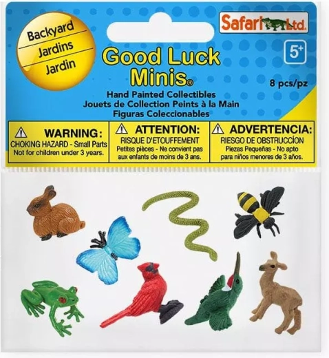 Safari Ltd. mini figurki Na podwórku (Good Luck Minis Funpack)