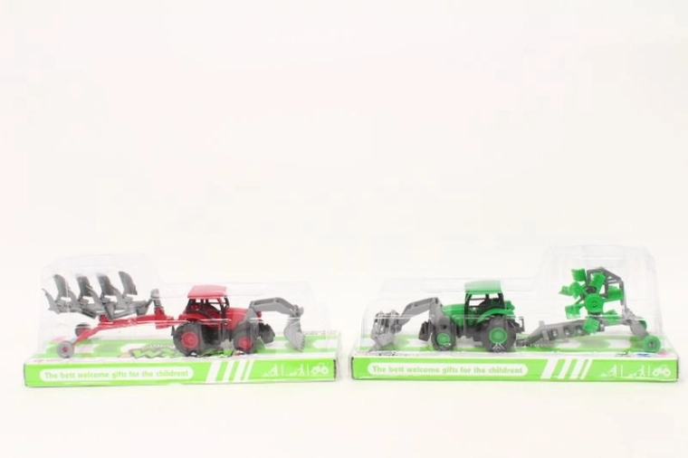 Traktor z maszyną rolniczą