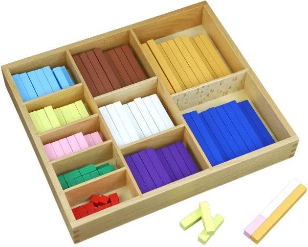 Moyo Montessori kolorowe patyczki do liczenia