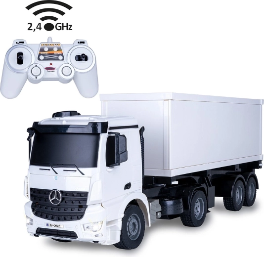 Jamara RC ciężarówka kontenerowa Mercedes‑Benz Arocs 1:20 2,4 GHz