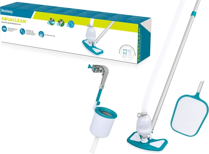 Deluxe zestaw do czyszczenia basenu ze skimmerem BESTWAY