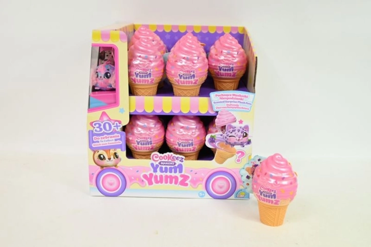 Cookeez Makery Yum Yumz pachnący pluszak w rożku