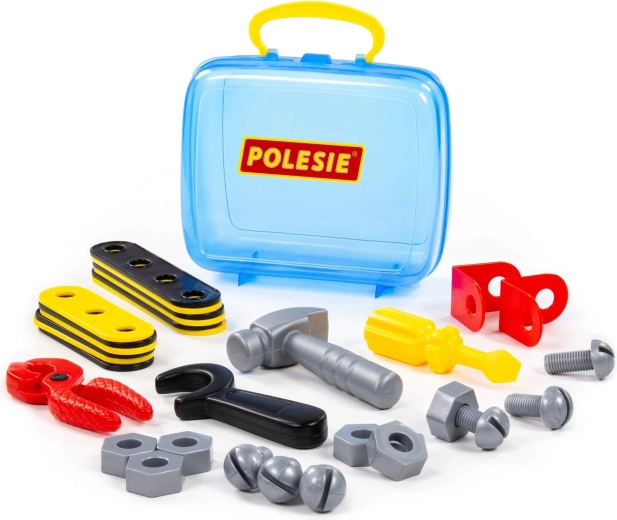 Dziecięcy zestaw narzędzi Mechanik w walizce (12 elementów)