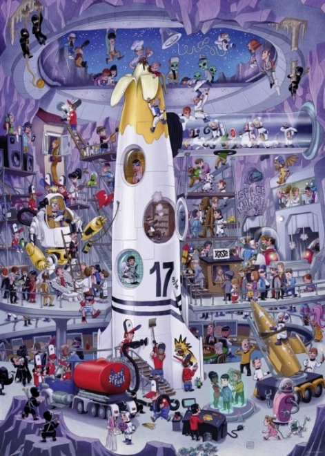 Heye puzzle Start rakiety 1000 elementów