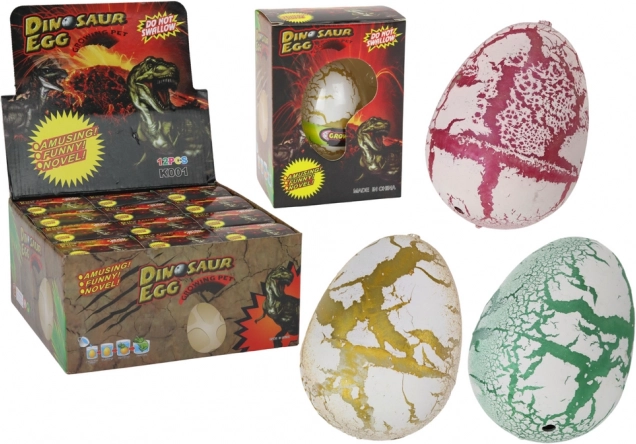 Dinozaurze jajko do wody 6 cm