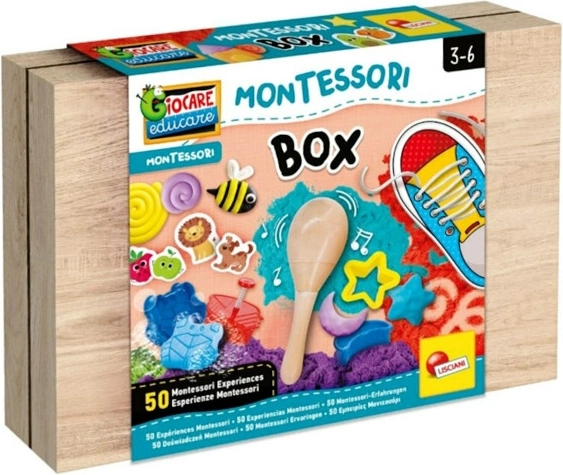 Montessori box: 50 aktywności rozwijających dziecięcą kreatywność i zmysły