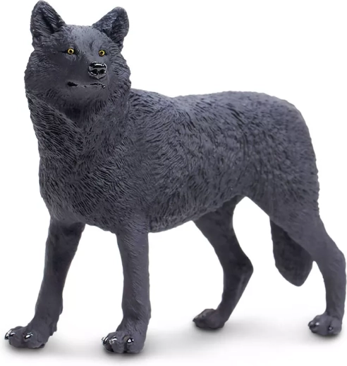 Figurka wilka czarnego Safari Ltd. - 1 sztuka