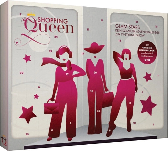 Kosmetyczny kalendarz adwentowy Glam Stars Shopping Queen