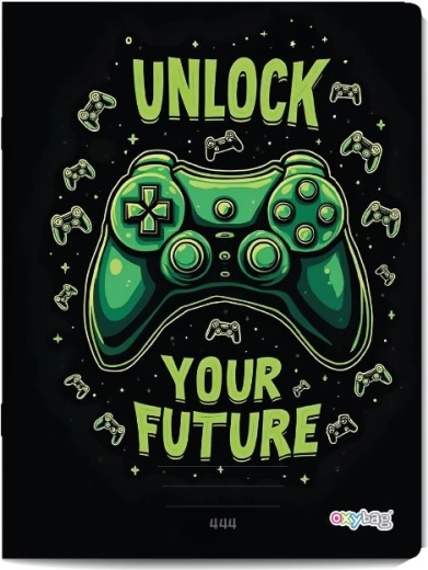 Zeszyt A4 Gamer w linie 40 kartek