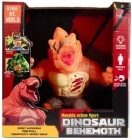 Dinozaur Behemoth ze efektami świetlnymi i dźwiękowymi 21 cm