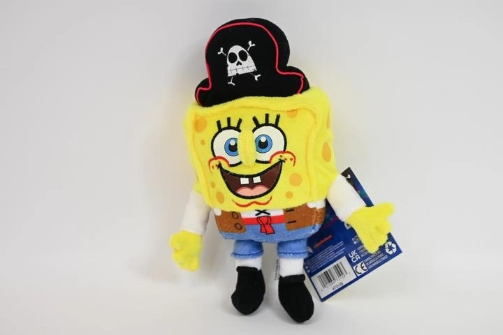 Pluszowa zabawka SpongeBob – pirat świecący w ciemności