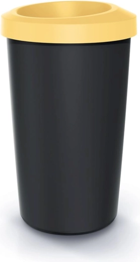 Kosz na śmieci Compacta R Drop 45 l, jasny żółty