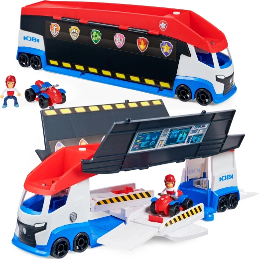 PAW PATROL Wielki Patrolowiec 2.0 – ciężarówka z quadem Rydera