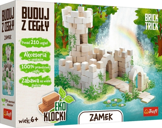 Brick Trick zamek z cegieł