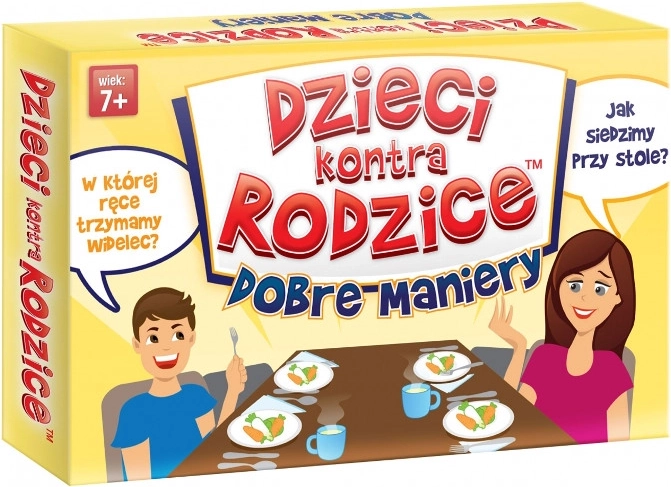 Dzieci kontra rodzice: dobre maniery