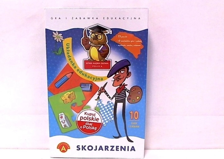 Skojarzenia – edukacyjne puzzle dla przedszkolaków