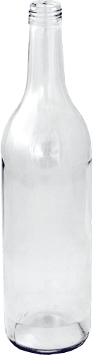 Szklana butelka na alkohole 0,7 l