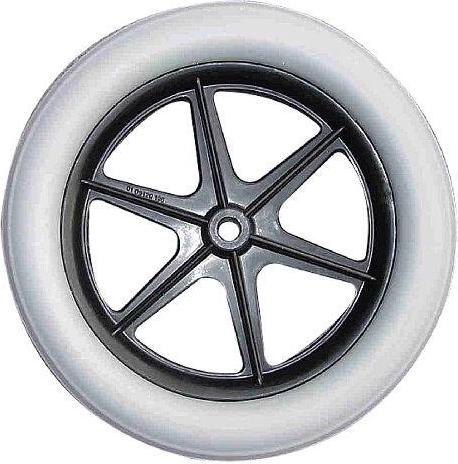 Koło zapasowe do wózka POPULAR z poliuretanową obręczą 230 × 30 mm