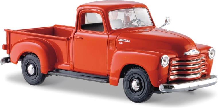 Maisto Chevrolet 3100 pickup 1950 pomarańczowy 1:25