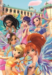 Clementoni puzzle Winx maxi 104 elementy