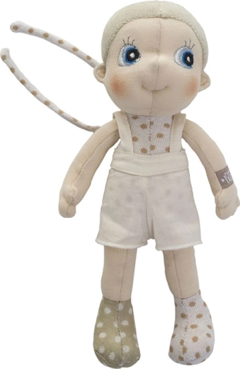 Rubens Barn EcoBuds Elm mini – miękka lalka szmaciana z bawełny organicznej 23 cm