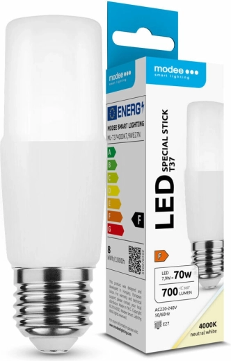 Żarówka LED Modee Lighting Special Stick T37 7,9 W E27, neutralna biel, 700 lm