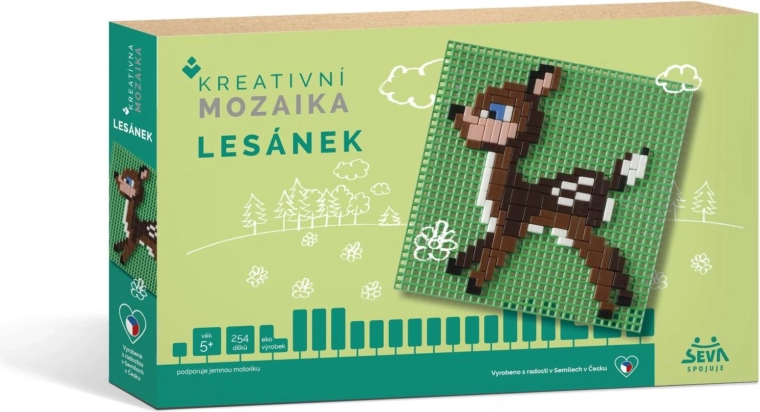Kreatywna mozaika Leśna kraina 254 elementy
