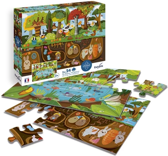 Sentosphere puzzle obrazkowe „Życie pod powierzchnią”