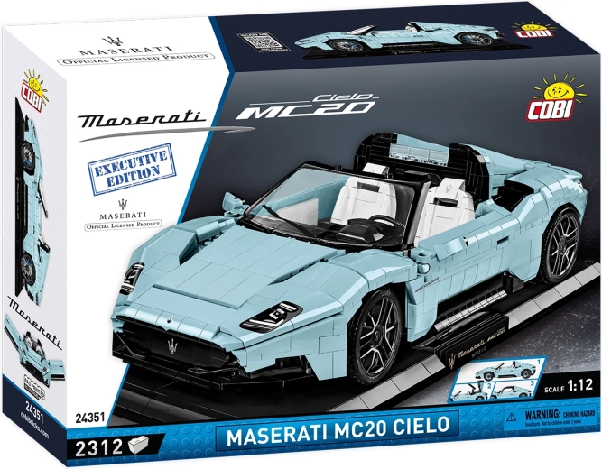Cobi Maserati MC20 Cielo Executive Edition zestaw konstrukcyjny 1:12