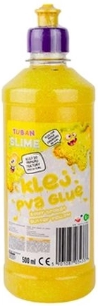 Tuban brokatowy klej PVA 500 ml żółty