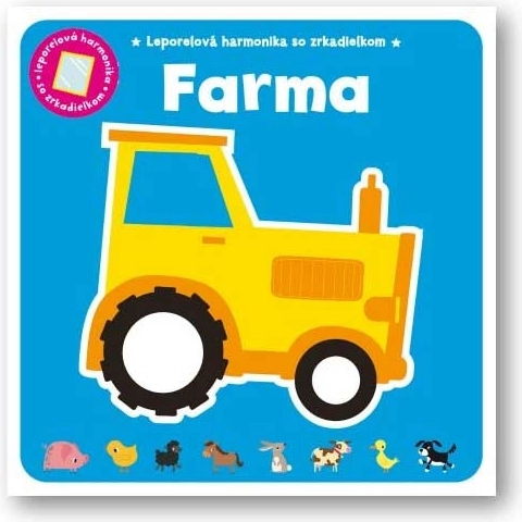 Leporello harmonijka z lusterkiem – farma