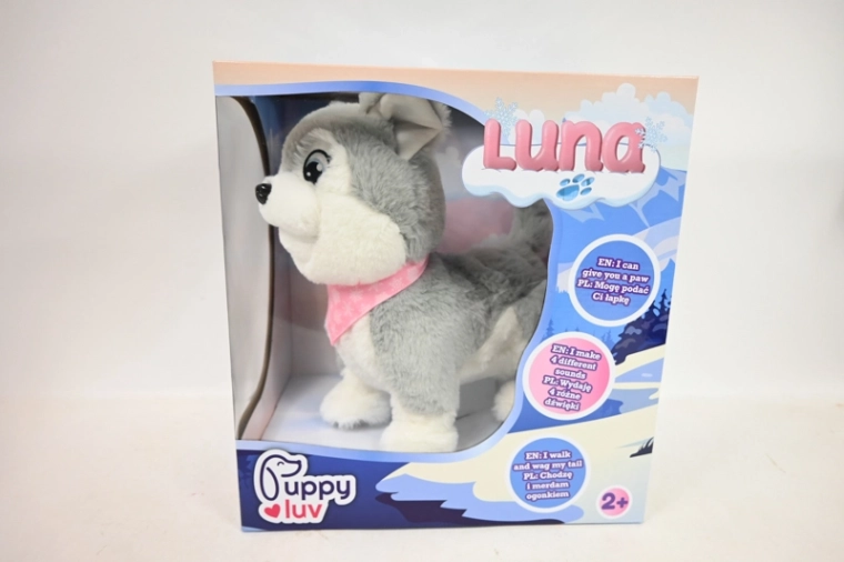 TMT PuppyLuv interaktywny piesek Luna