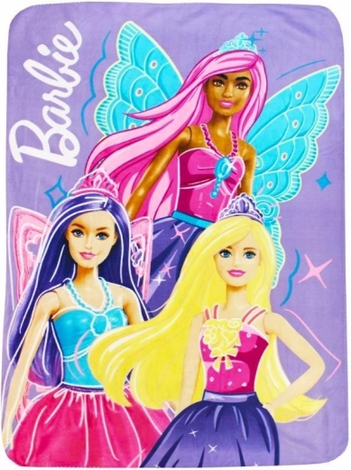 Polarowy koc Barbie 100 × 140 cm